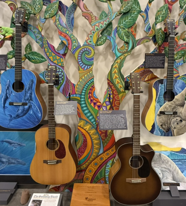 FSC-Certified Martin Guitars Wall